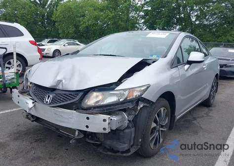 2013 Honda Civic Ex z USA, uszkodzony, nr VIN 2HGFG3B88DH524574